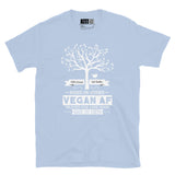 Vegan AF - Raised on Veggies Short-Sleeve Unisex T-Shirt