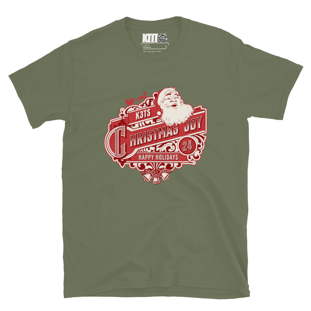 Christmas Joy - Santa Claus - Short-Sleeve Unisex T-Shirt