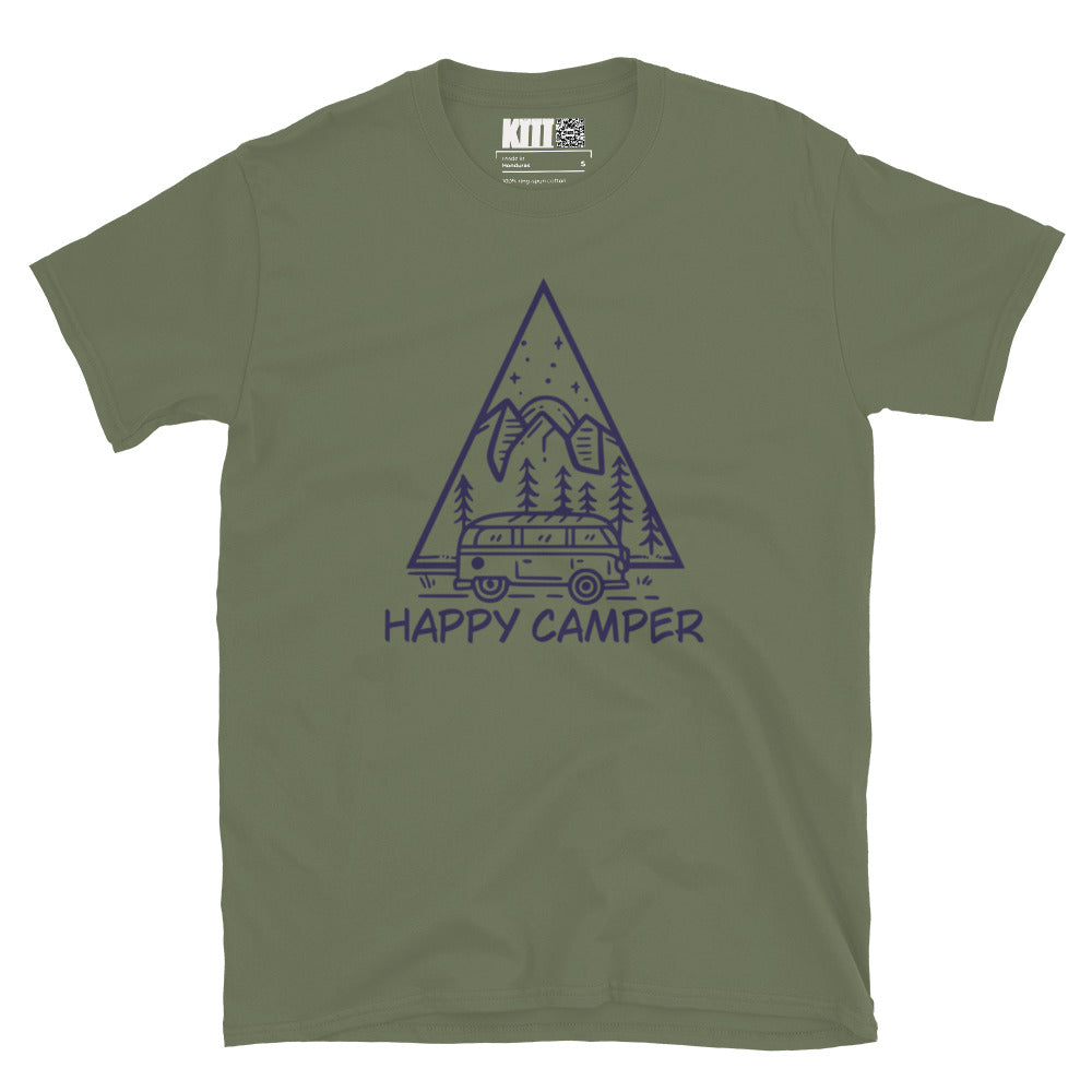 Happy Camper - Nature Vibes Short-Sleeve Unisex T-Shirt