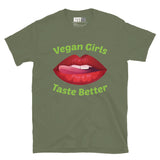 Vegan Girls Taste Better - Flavor of Life Short-Sleeve Unisex T-Shirt