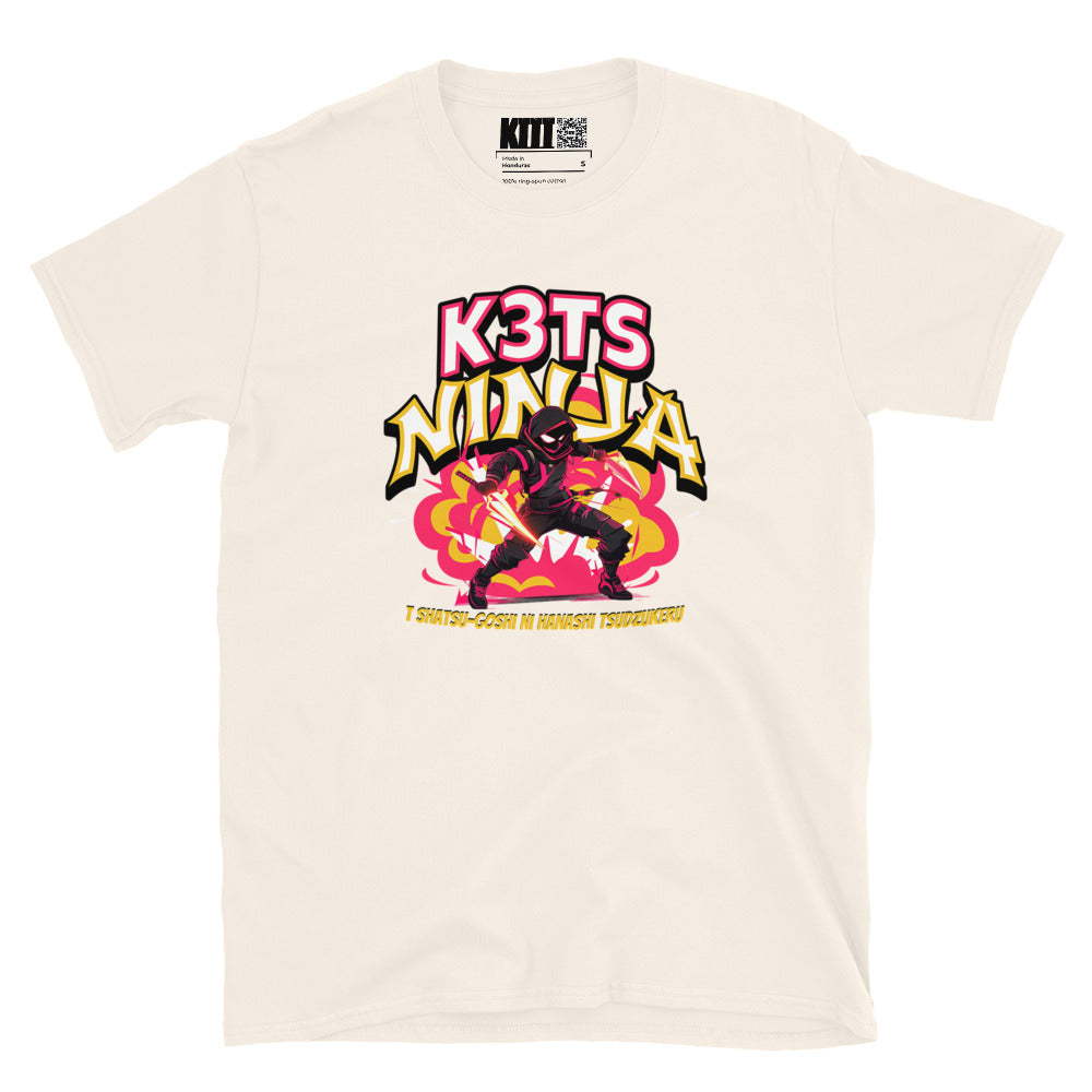 K3T’s Ninja - Japanese Slogan Short-Sleeve Unisex T-Shirt