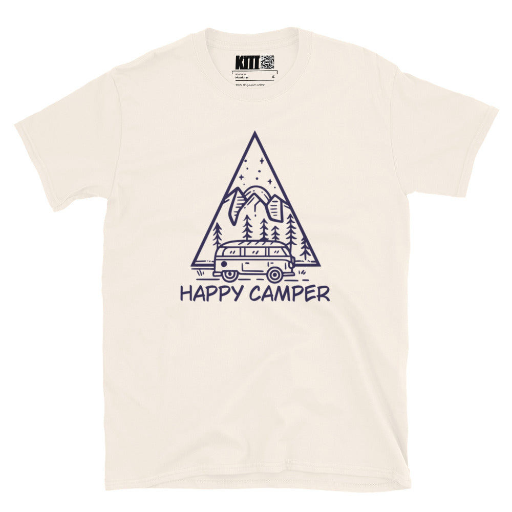 Happy Camper - Nature Vibes Short-Sleeve Unisex T-Shirt