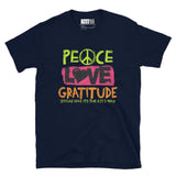 Peace Love Gratitude - Spread Love Short-Sleeve Unisex T-Shirt