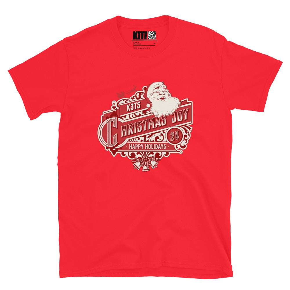 Christmas Joy - Santa Claus - Short-Sleeve Unisex T-Shirt