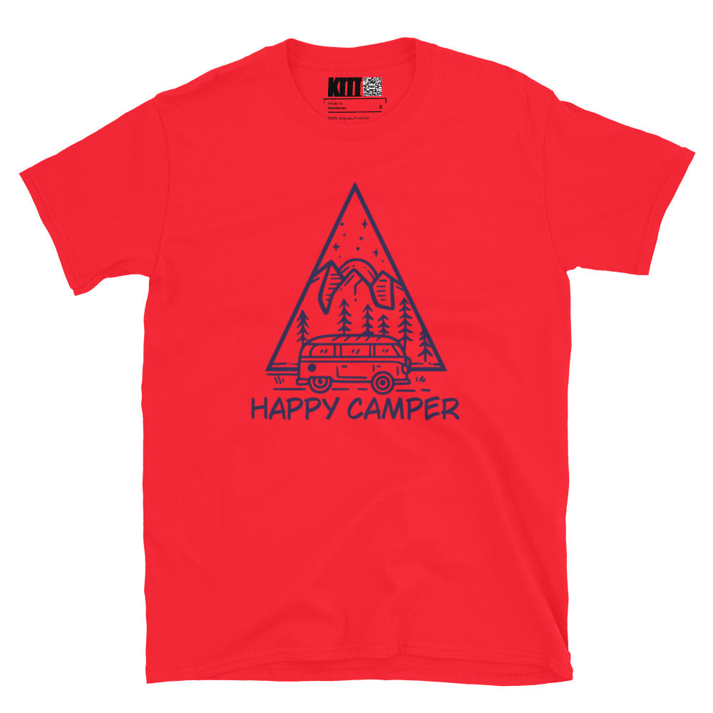 Happy Camper - Nature Vibes Short-Sleeve Unisex T-Shirt