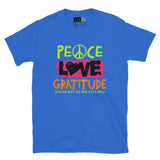 Peace Love Gratitude - Spread Love Short-Sleeve Unisex T-Shirt