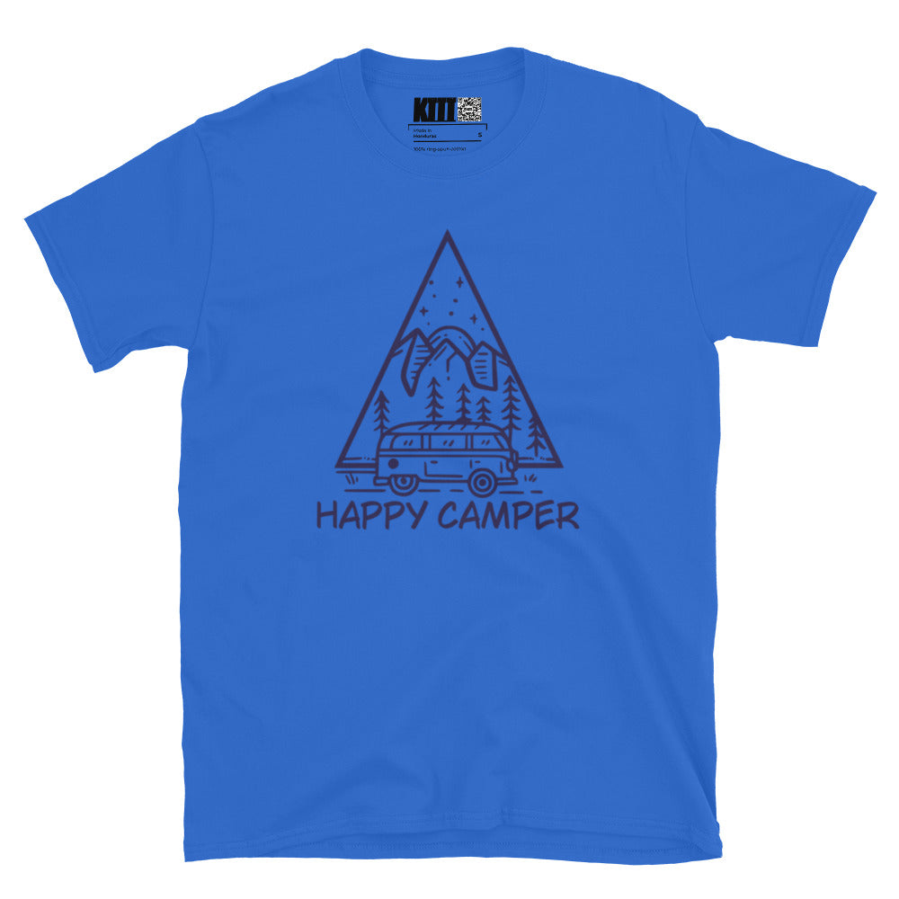 Happy Camper - Nature Vibes Short-Sleeve Unisex T-Shirt