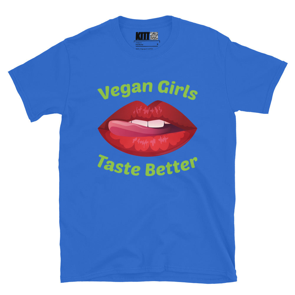 Vegan Girls Taste Better - Flavor of Life Short-Sleeve Unisex T-Shirt