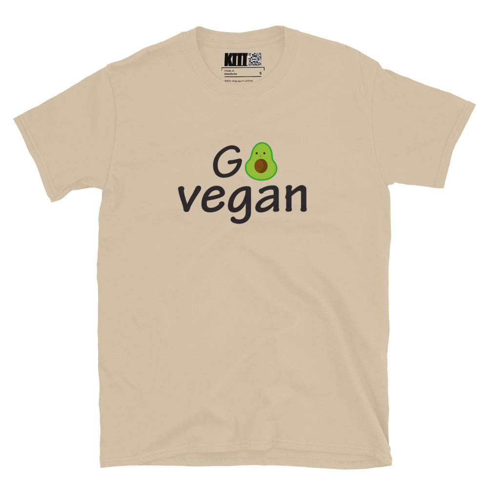 Go Vegan - Avoca-Do It Short-Sleeve Unisex T-Shirt