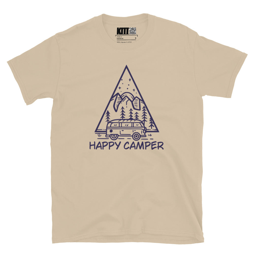 Happy Camper - Nature Vibes Short-Sleeve Unisex T-Shirt