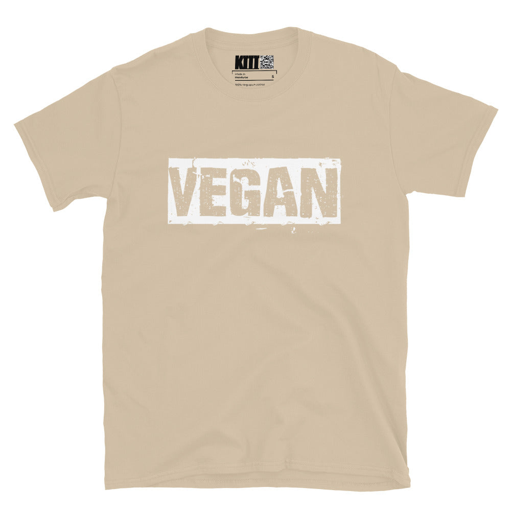 Vegan - Plant-Powered Rebel Short-Sleeve Unisex T-Shirt