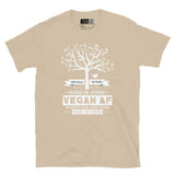 Vegan AF - Raised on Veggies Short-Sleeve Unisex T-Shirt