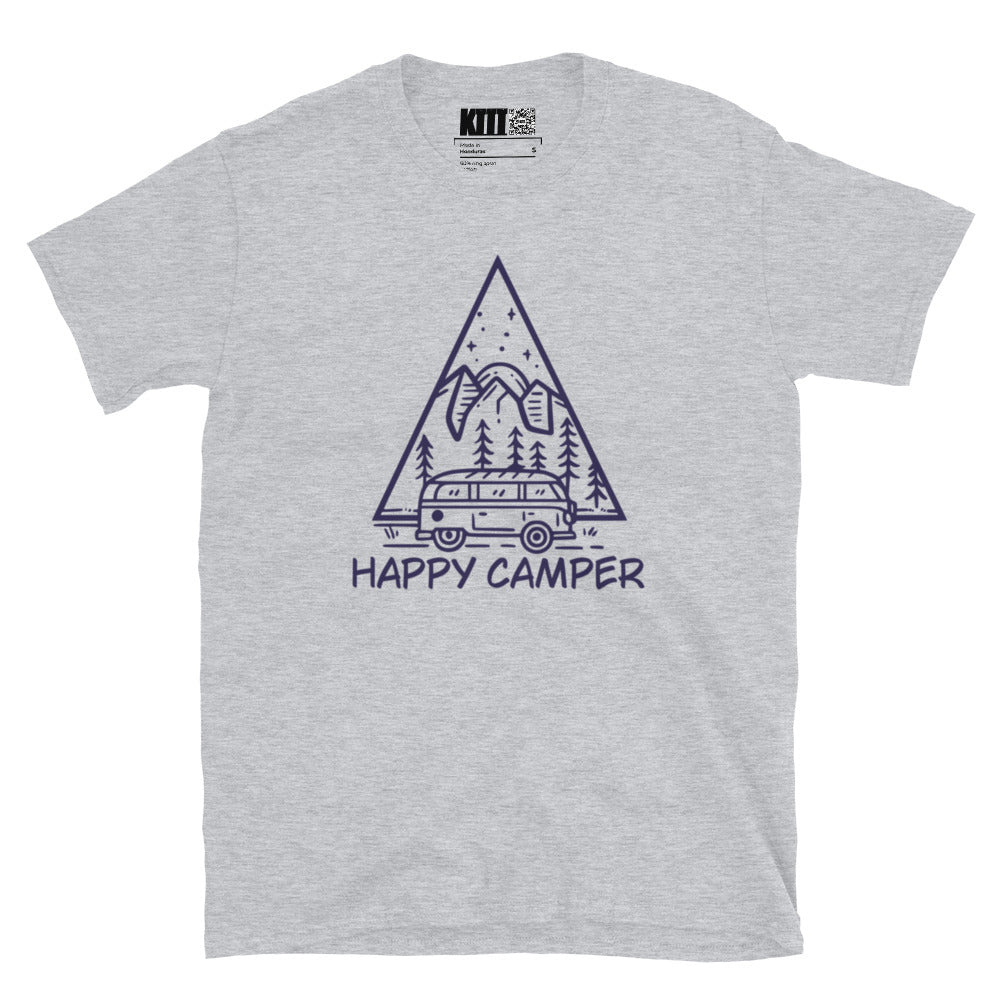 Happy Camper - Nature Vibes Short-Sleeve Unisex T-Shirt