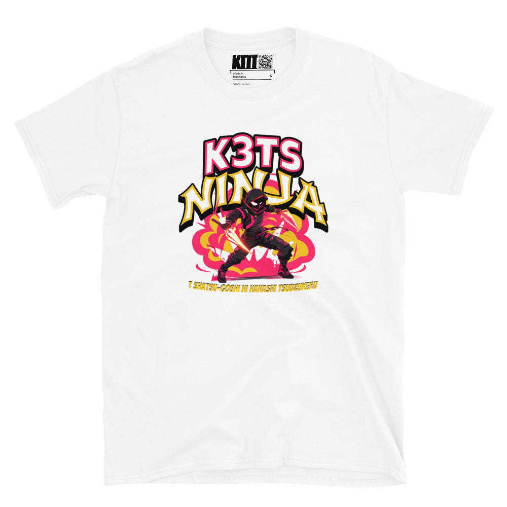 K3T’s Ninja - Japanese Slogan Short-Sleeve Unisex T-Shirt