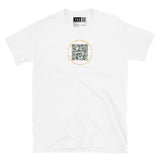 K3T’s QR Code & Slogan Short-Sleeve Unisex T-Shirt