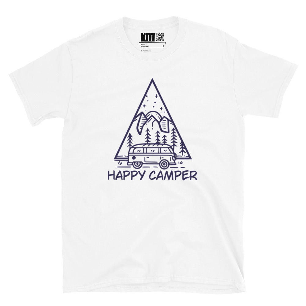 Happy Camper - Nature Vibes Short-Sleeve Unisex T-Shirt