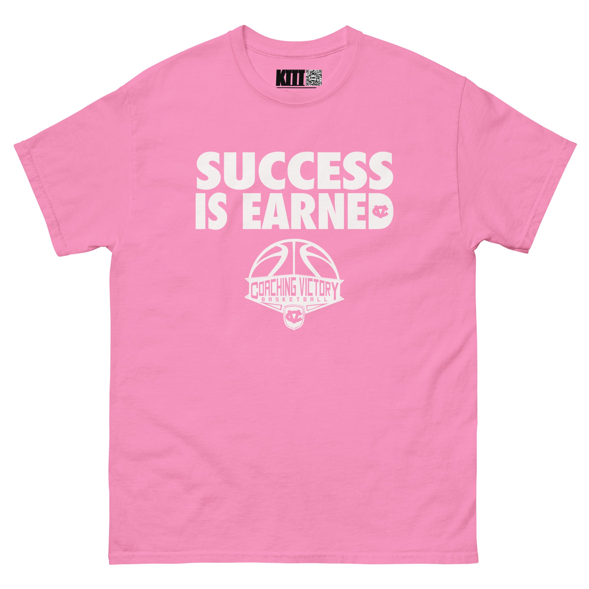 Coaching Victory Success Is Earned Unisex Classic Tee