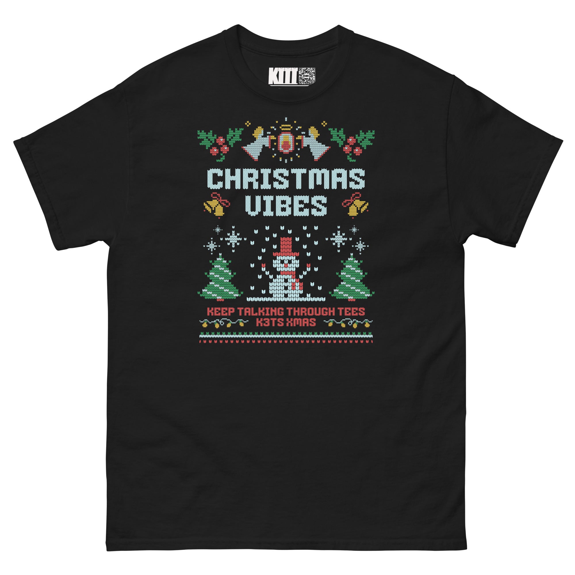 Christmas Vibes Snowman - Unisex Classic Tee