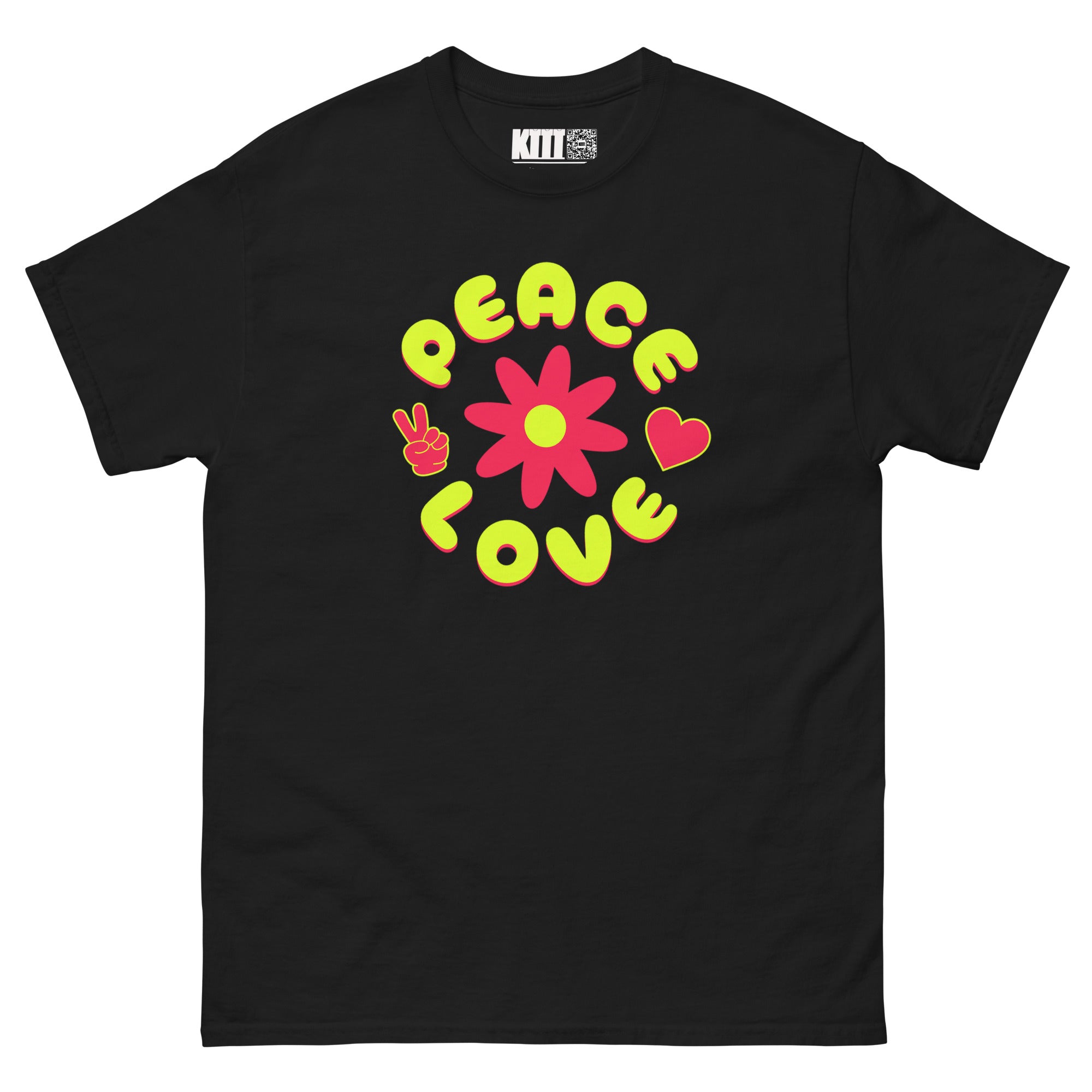 Peace & Love Sunflower Unisex Classic Tee