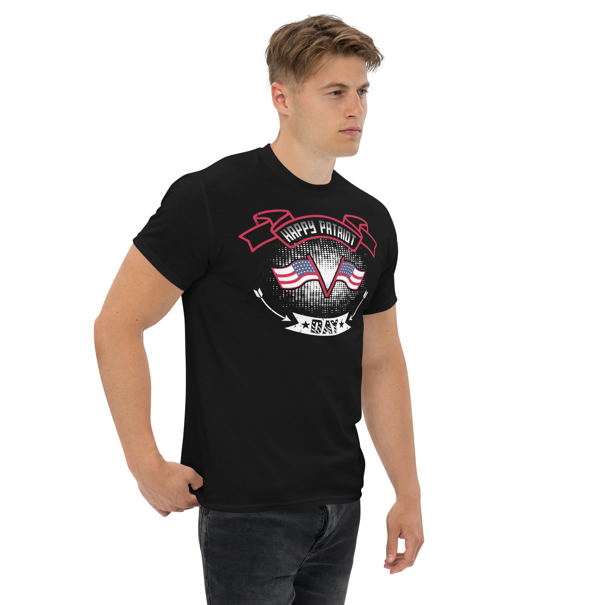 Happy Patriot Day - American Flag - Unisex Classic Tee