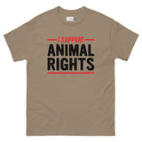 I Support Animal Rights - Paw-sitive Vibes Unisex Classic Tee