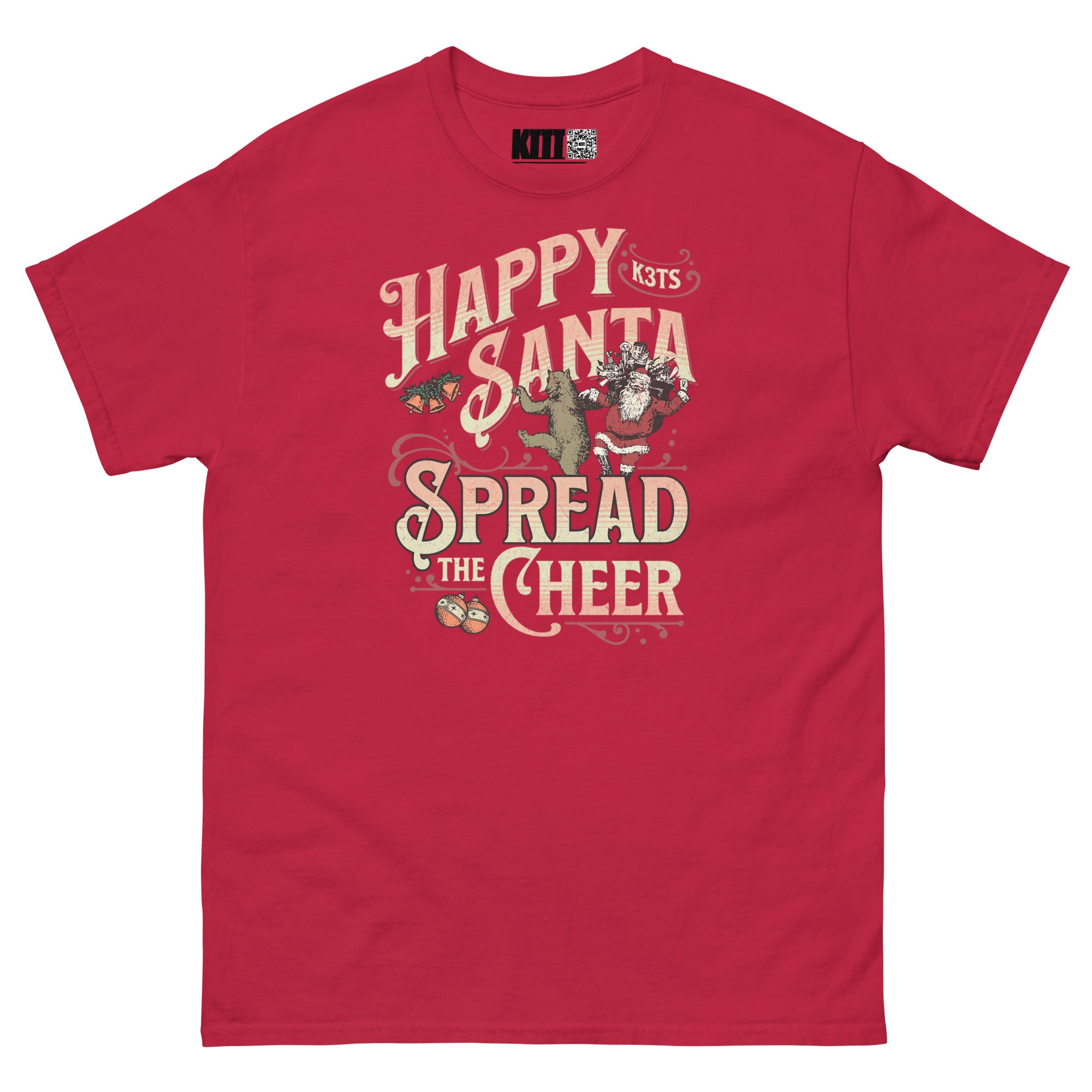 Happy Santa Spread Cheer Unisex Classic Tee