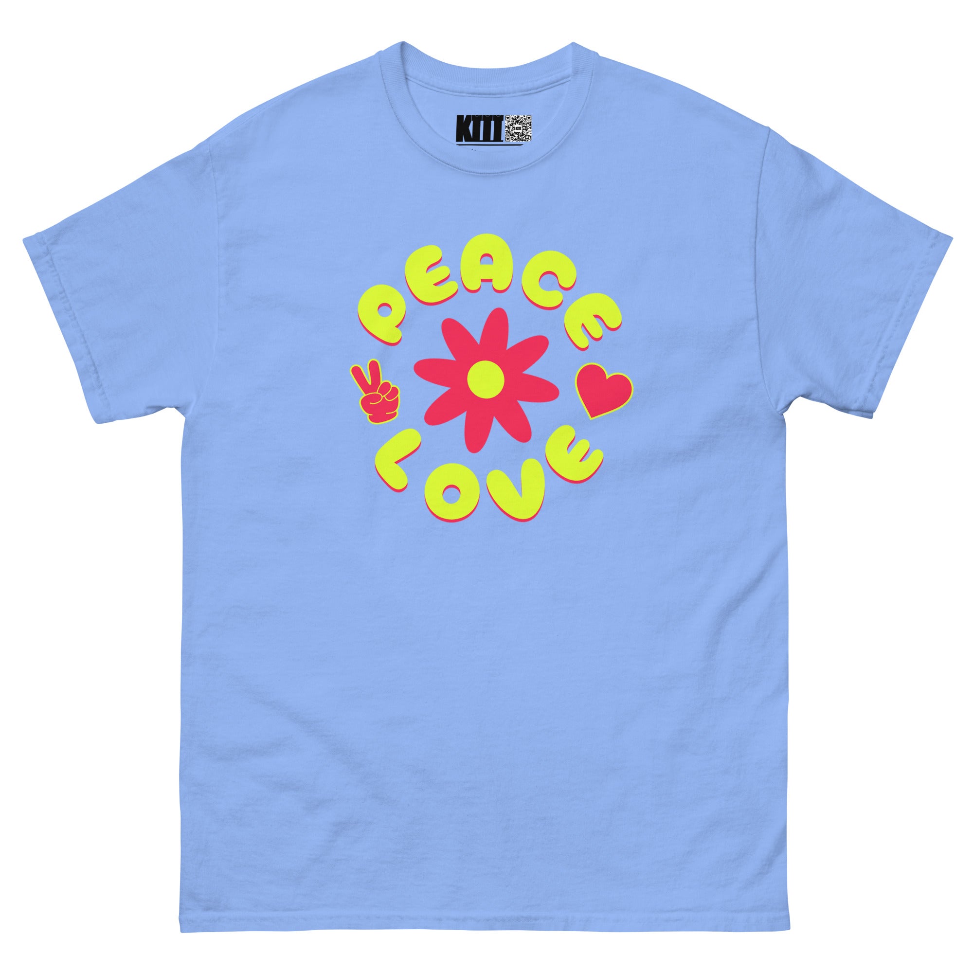 Peace & Love Sunflower Unisex Classic Tee