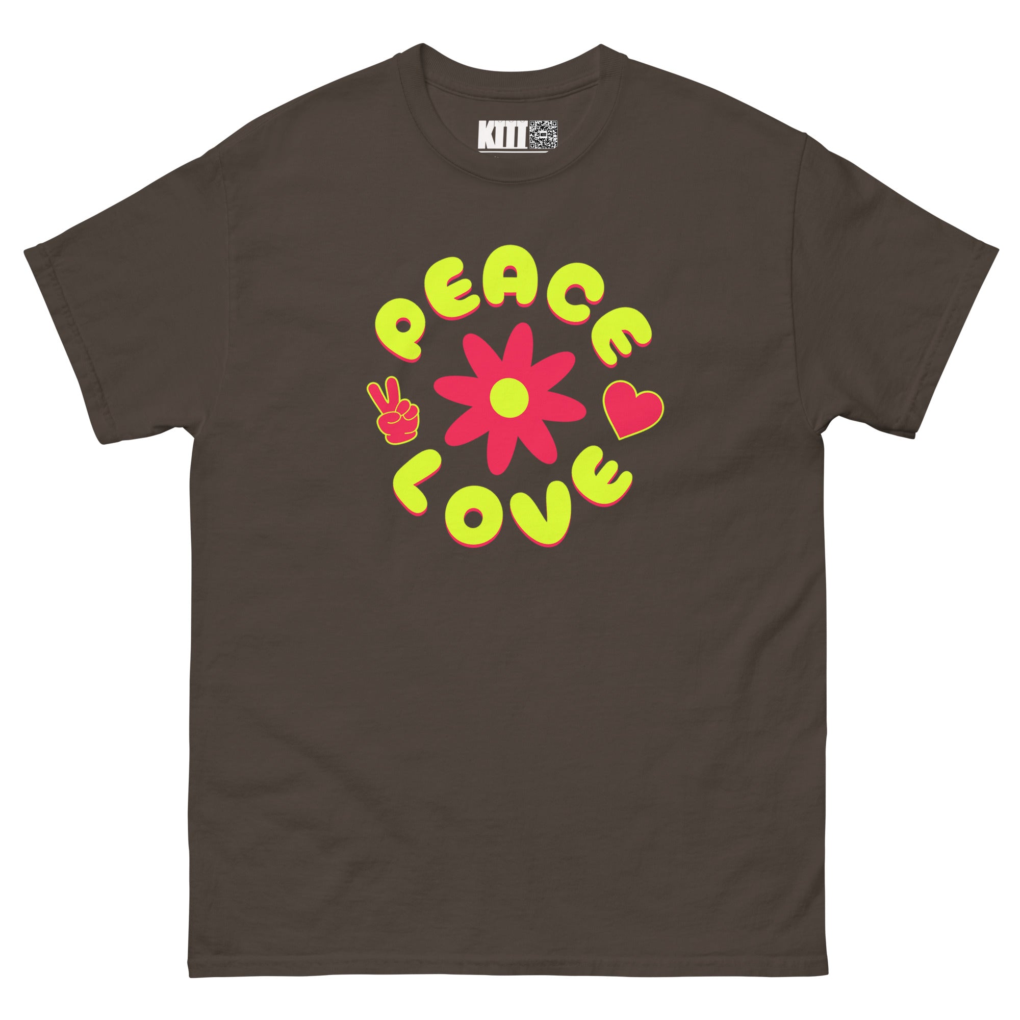 Peace & Love Sunflower Unisex Classic Tee