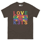 Love K3TS - Rainbow Pride Kiss Unisex Classic Tee