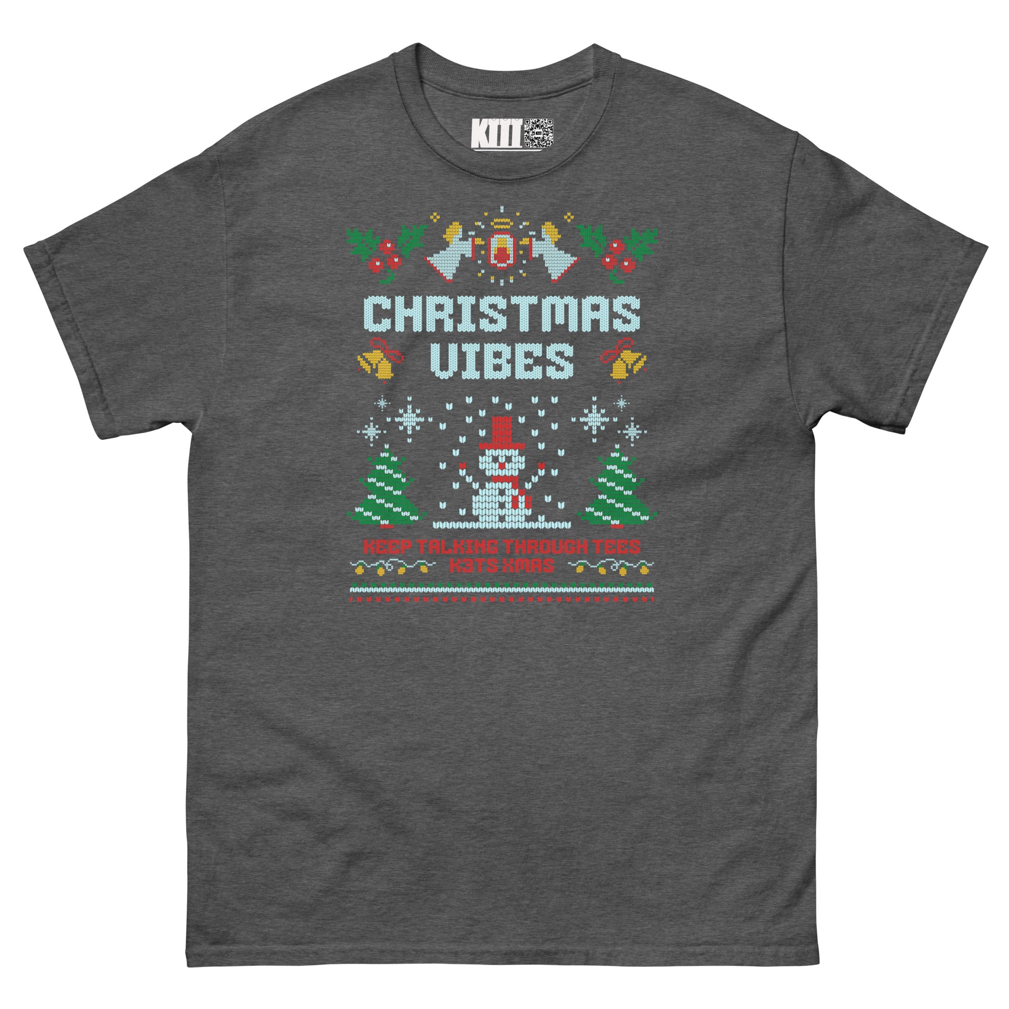 Christmas Vibes Snowman - Unisex Classic Tee