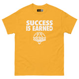 Coaching Victory Success Is Earned Unisex Classic Tee