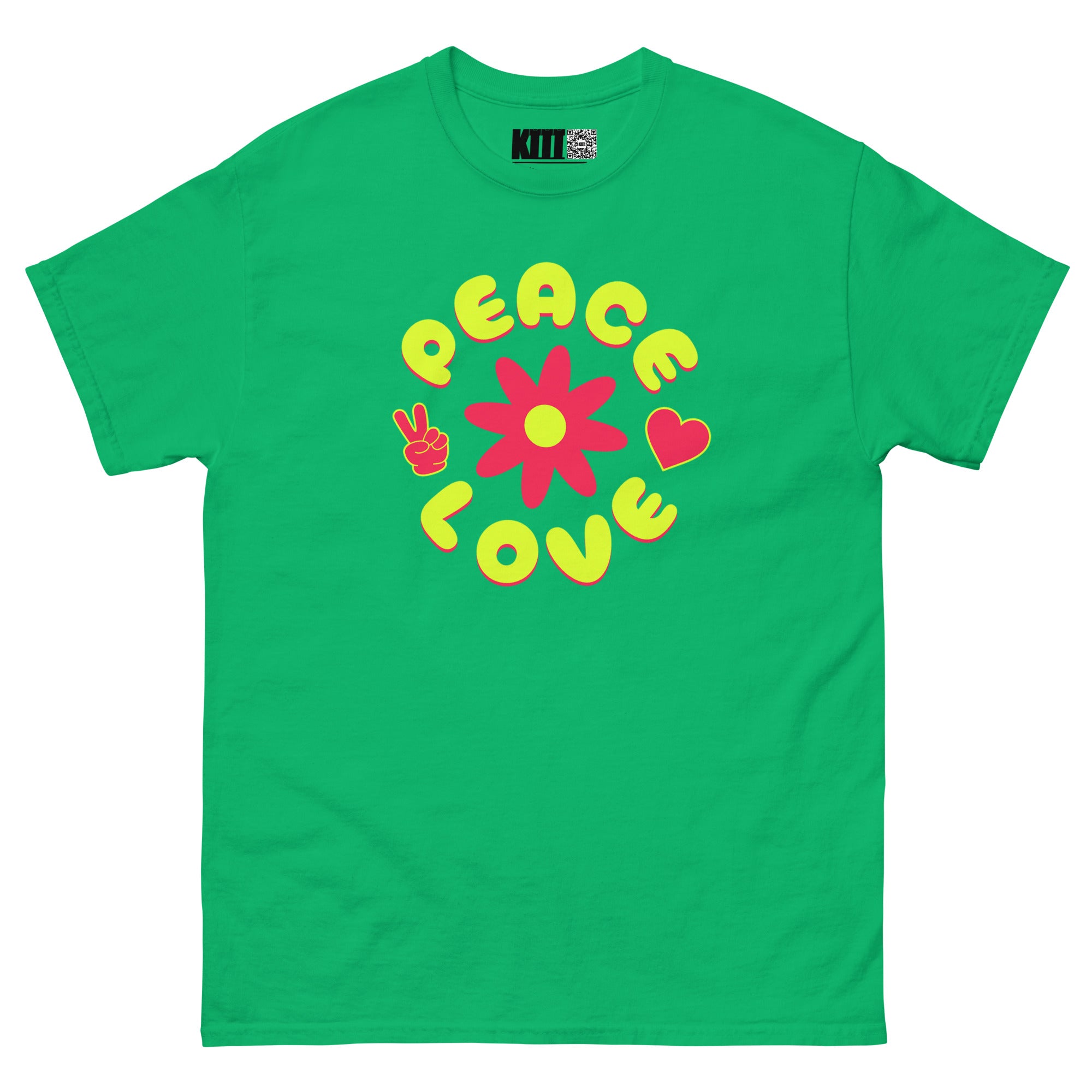 Peace & Love Sunflower Unisex Classic Tee