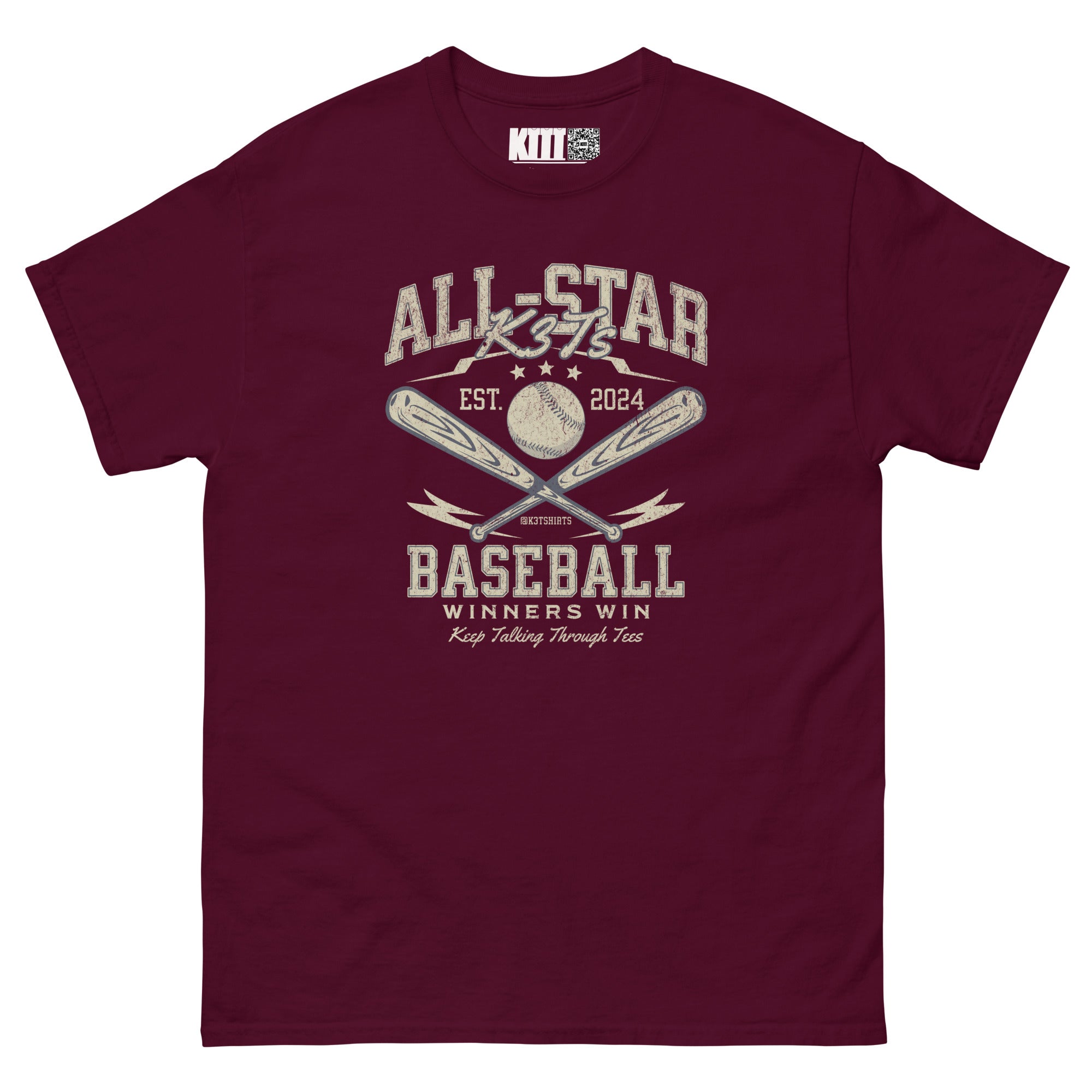 All Star Baseball - Winners Win - Unisex Classic Tee