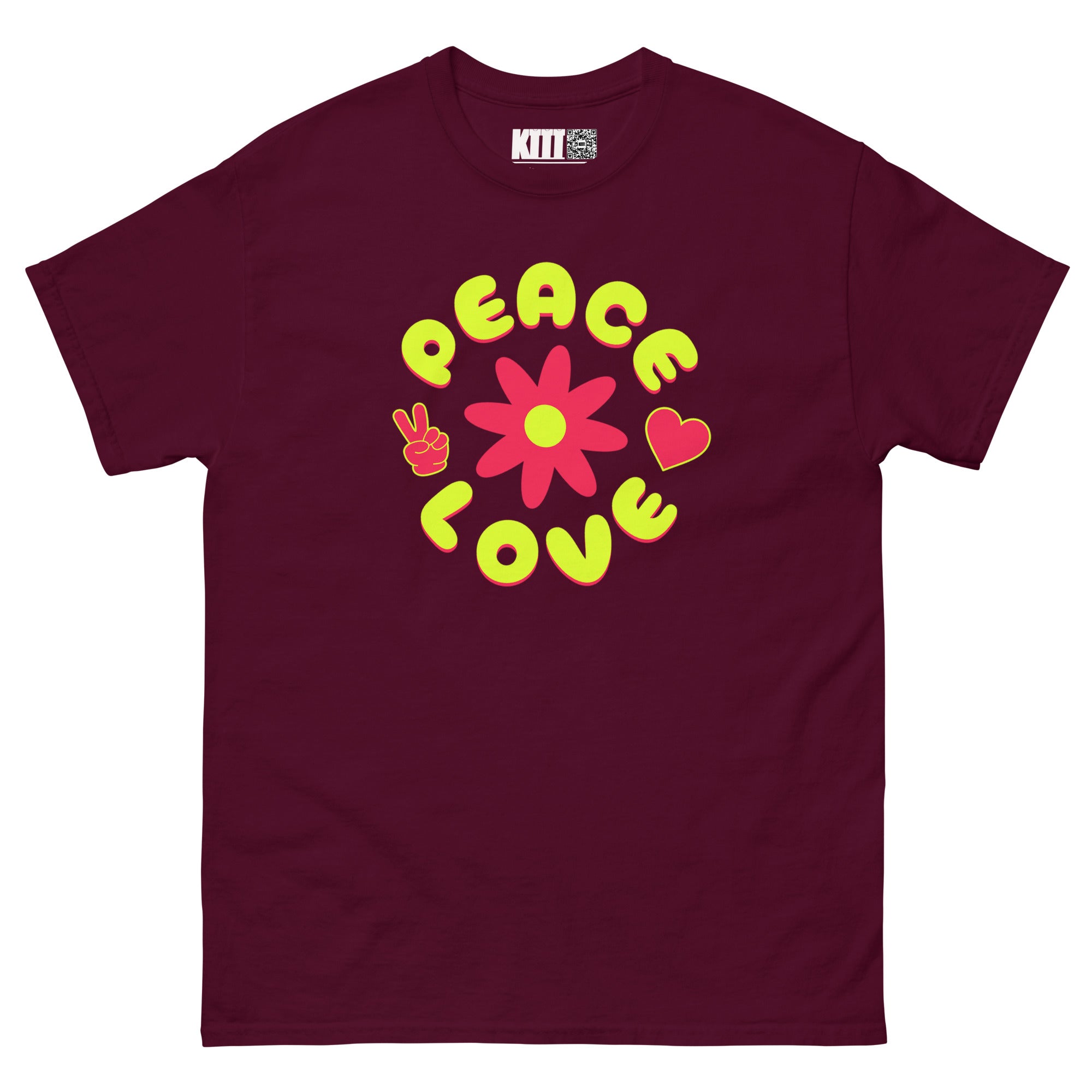 Peace & Love Sunflower Unisex Classic Tee