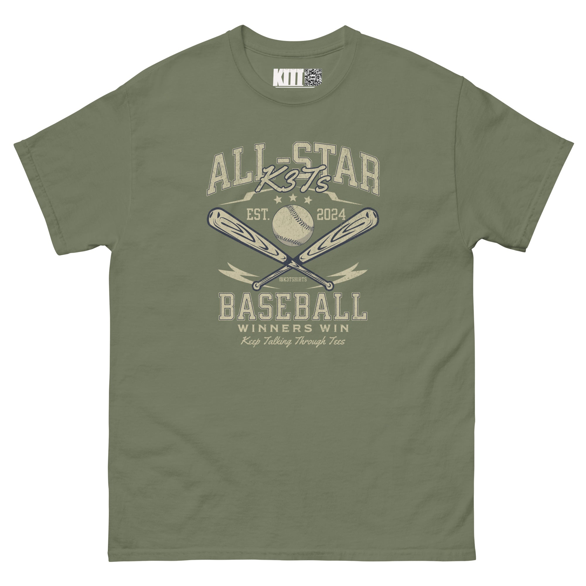 All Star Baseball - Winners Win - Unisex Classic Tee