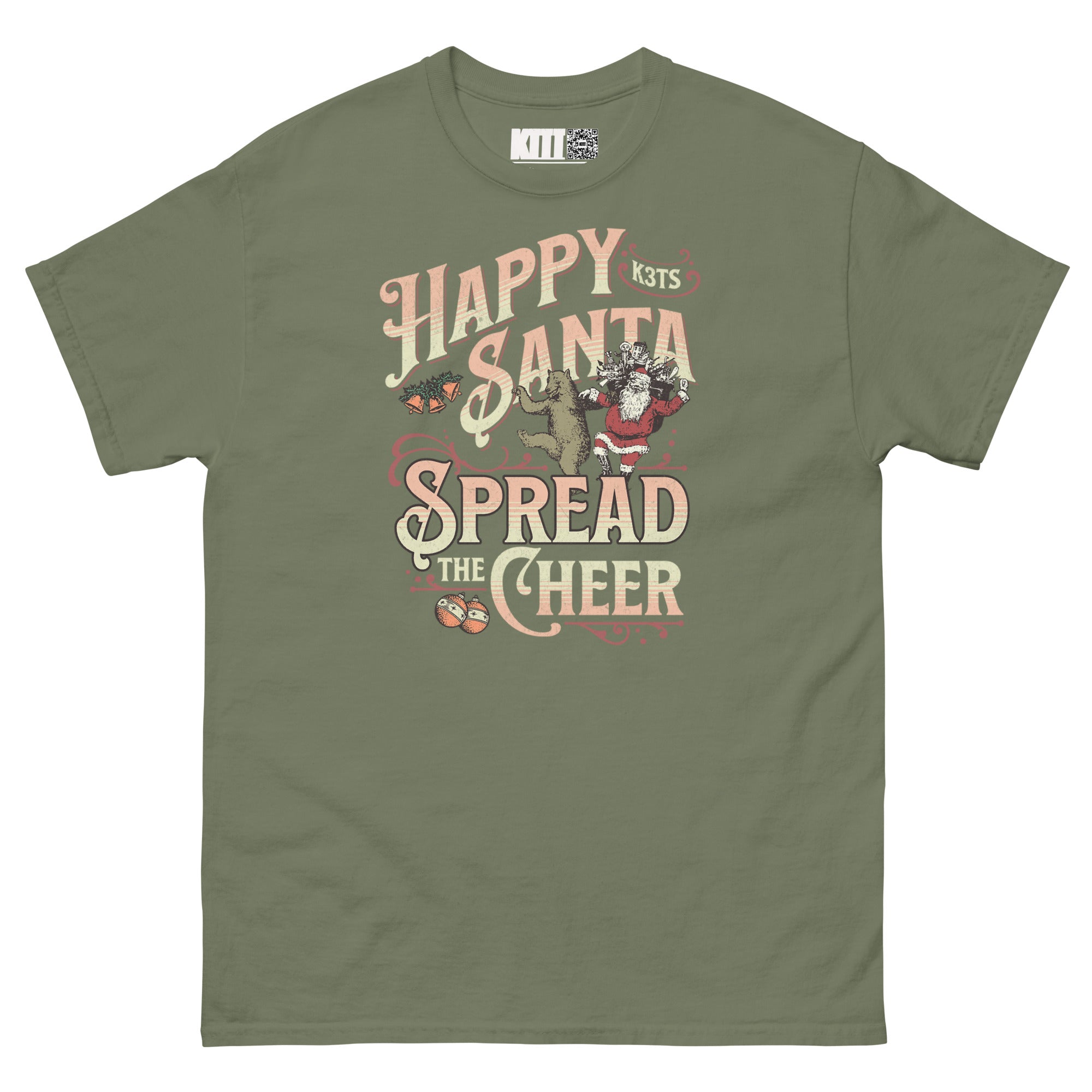 Happy Santa Spread Cheer Unisex Classic Tee