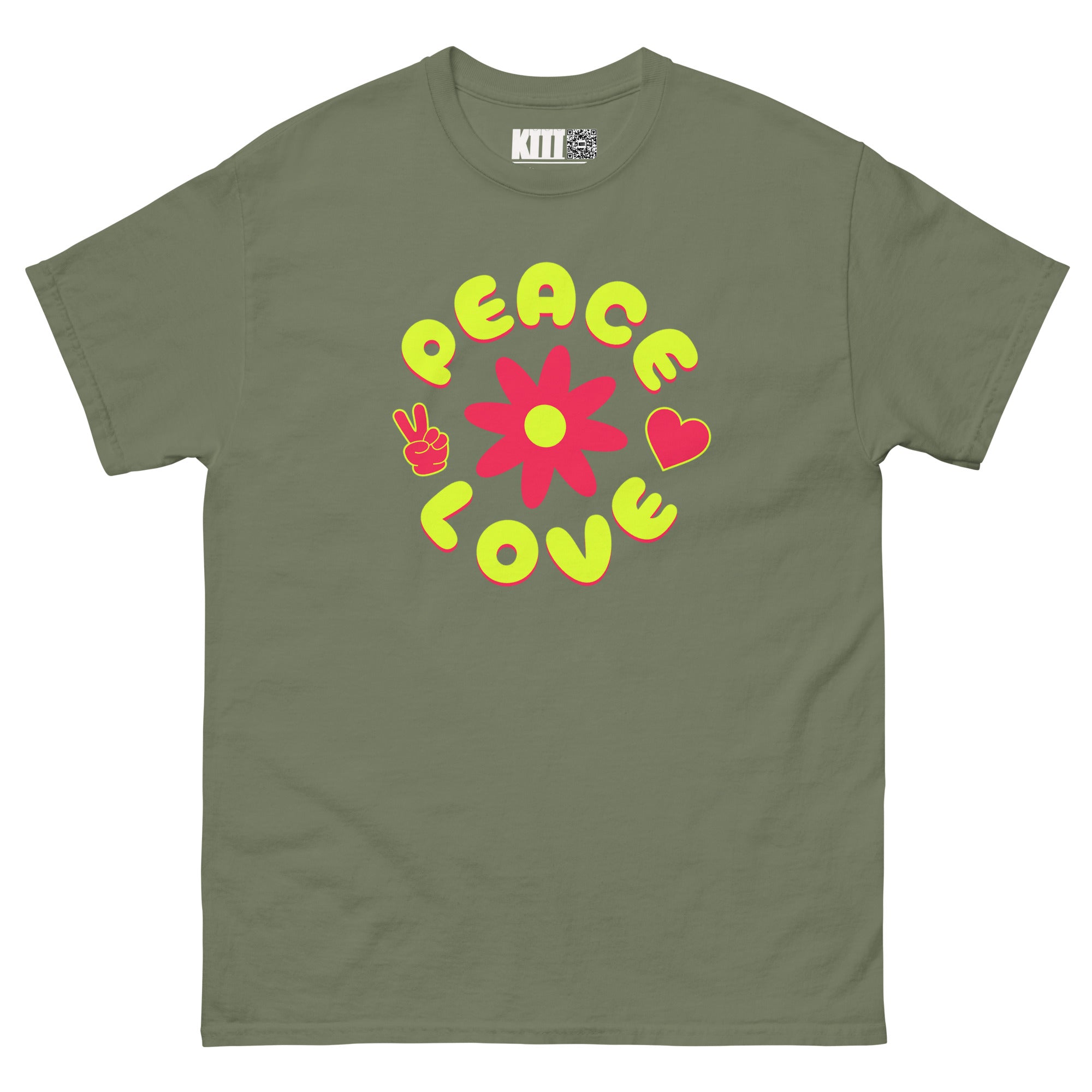 Peace & Love Sunflower Unisex Classic Tee