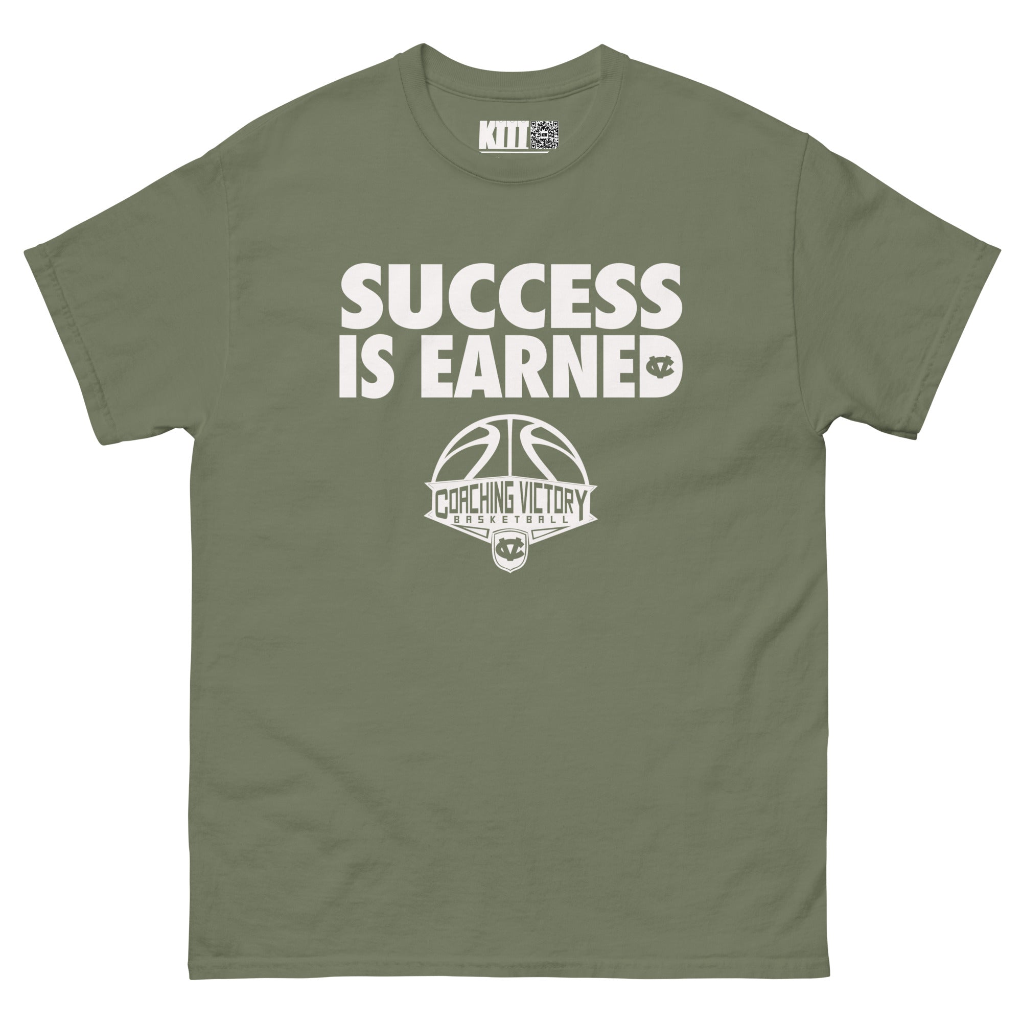 Coaching Victory Success Is Earned Unisex Classic Tee