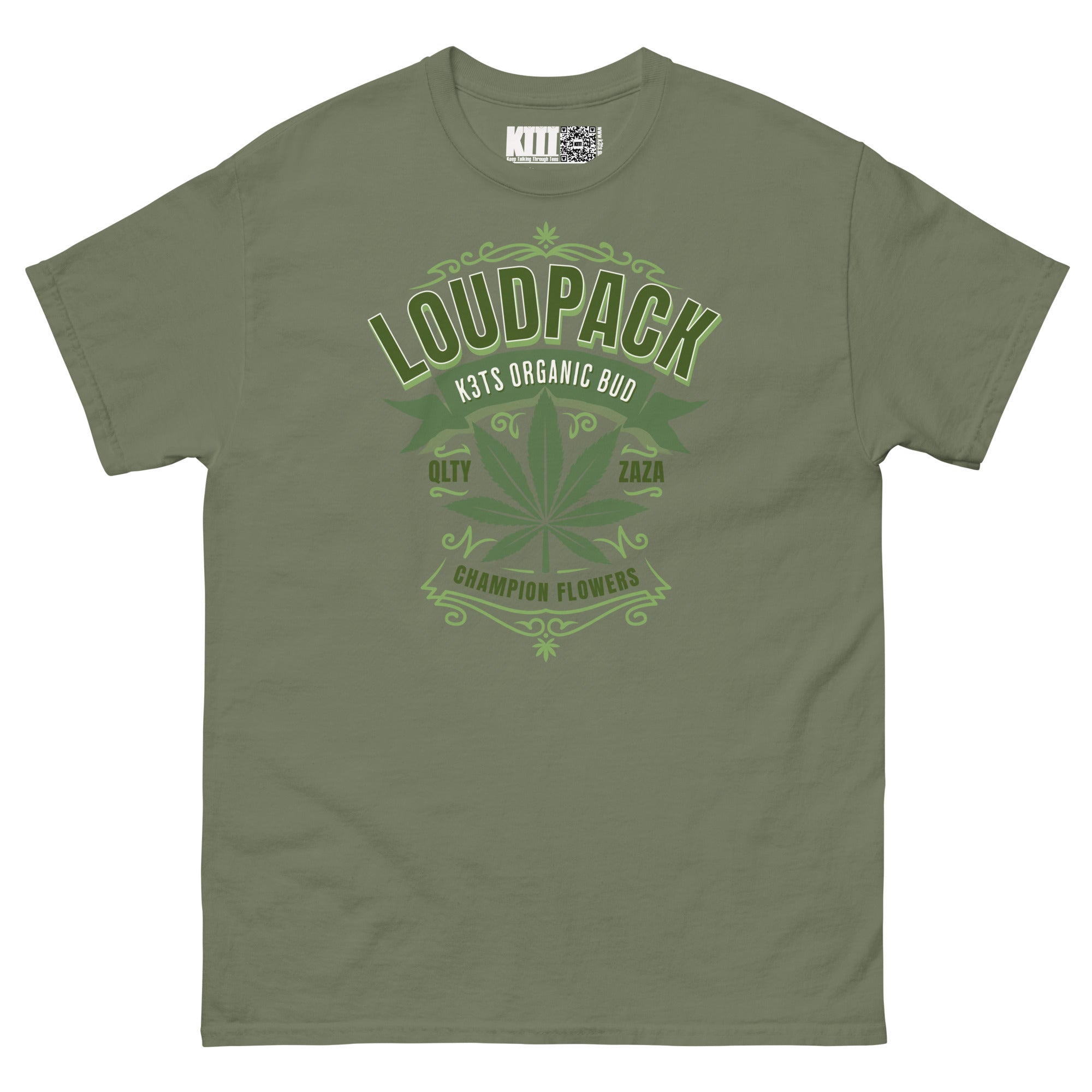 Loud Pack - K3TS Organic Bud Unisex Classic Tee