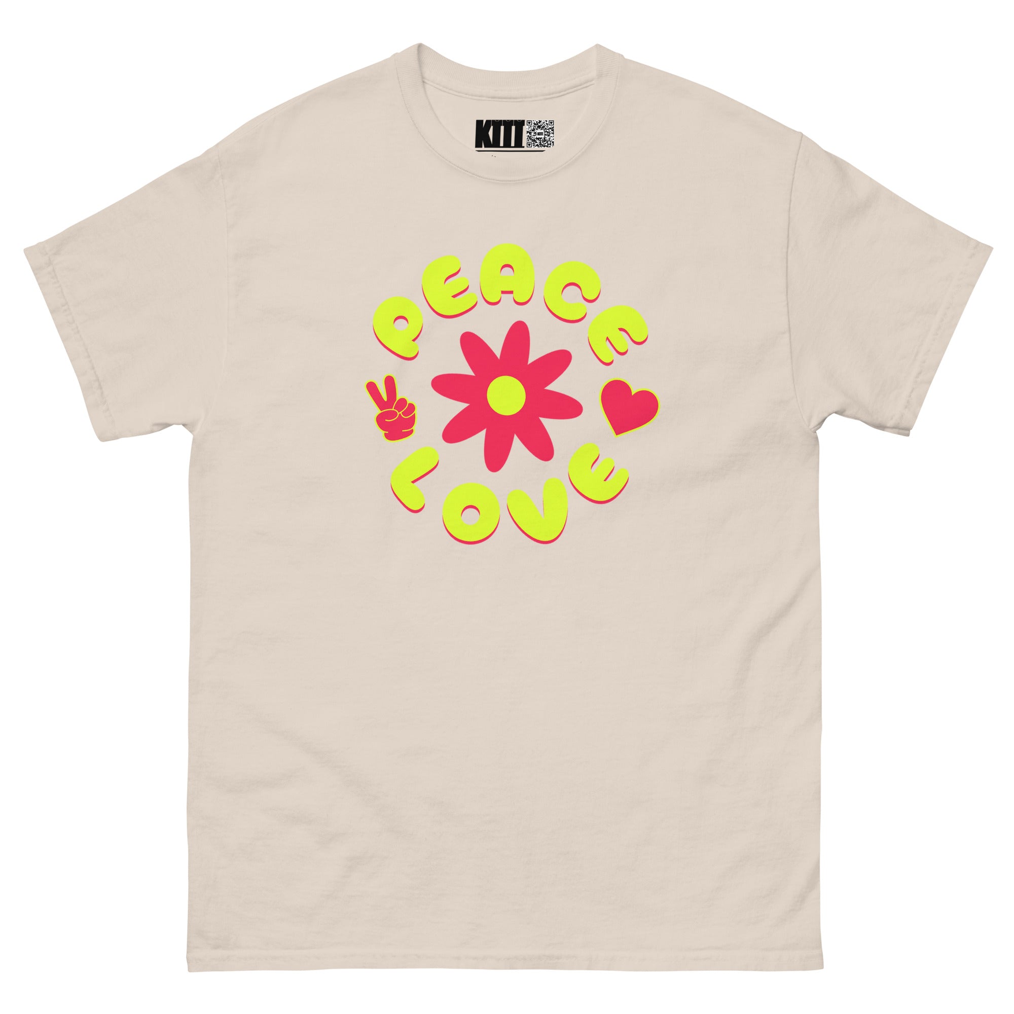 Peace & Love Sunflower Unisex Classic Tee