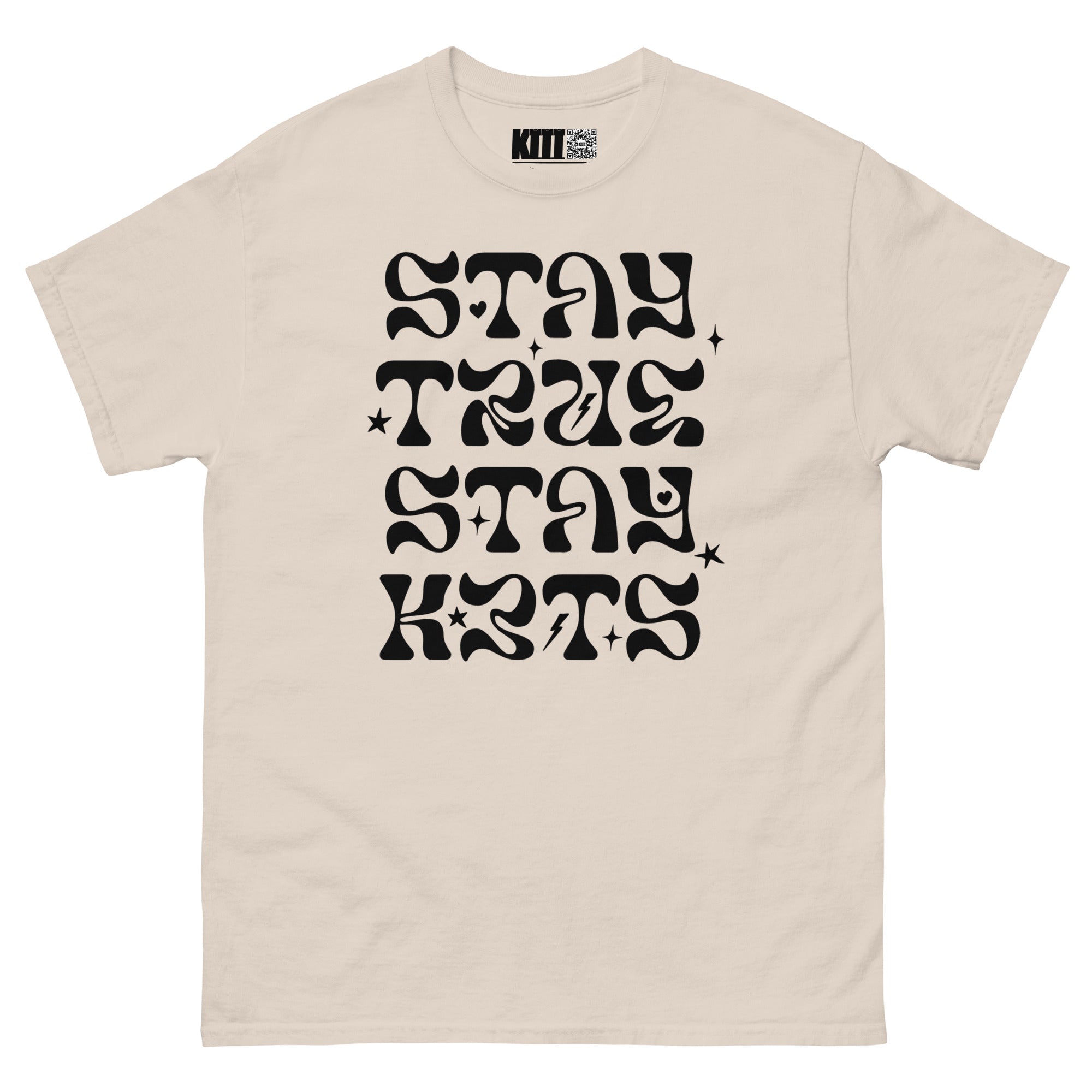 Stay True, Stay K3TS - Psychedelic Waves Unisex Classic Tee