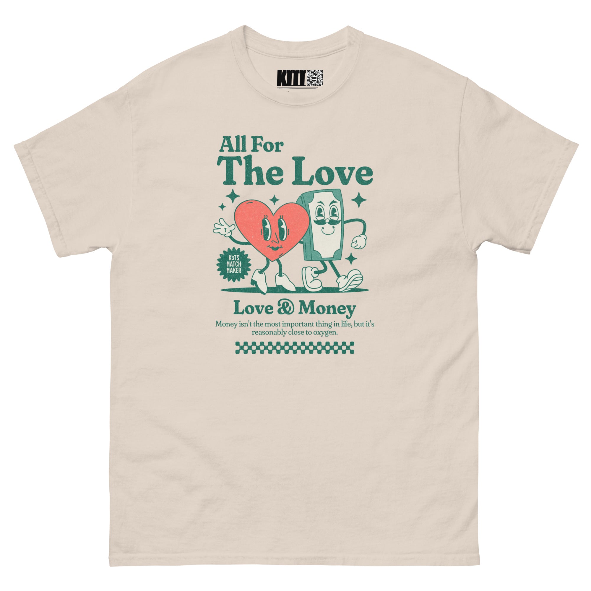 All For The Love - Love & Money Unisex Classic Tee