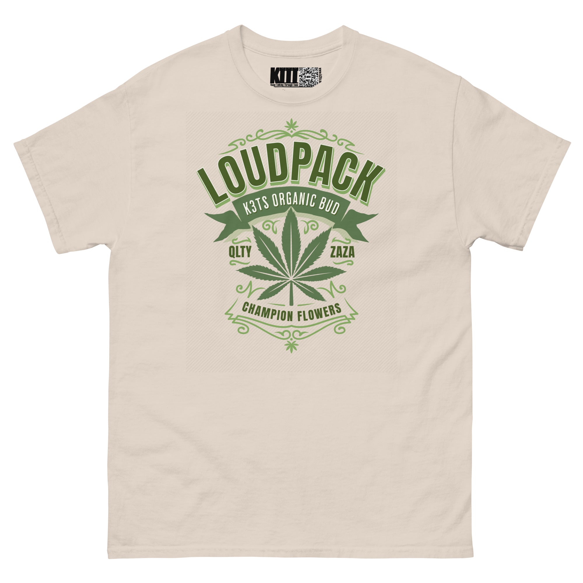 Loud Pack - K3TS Organic Bud Unisex Classic Tee