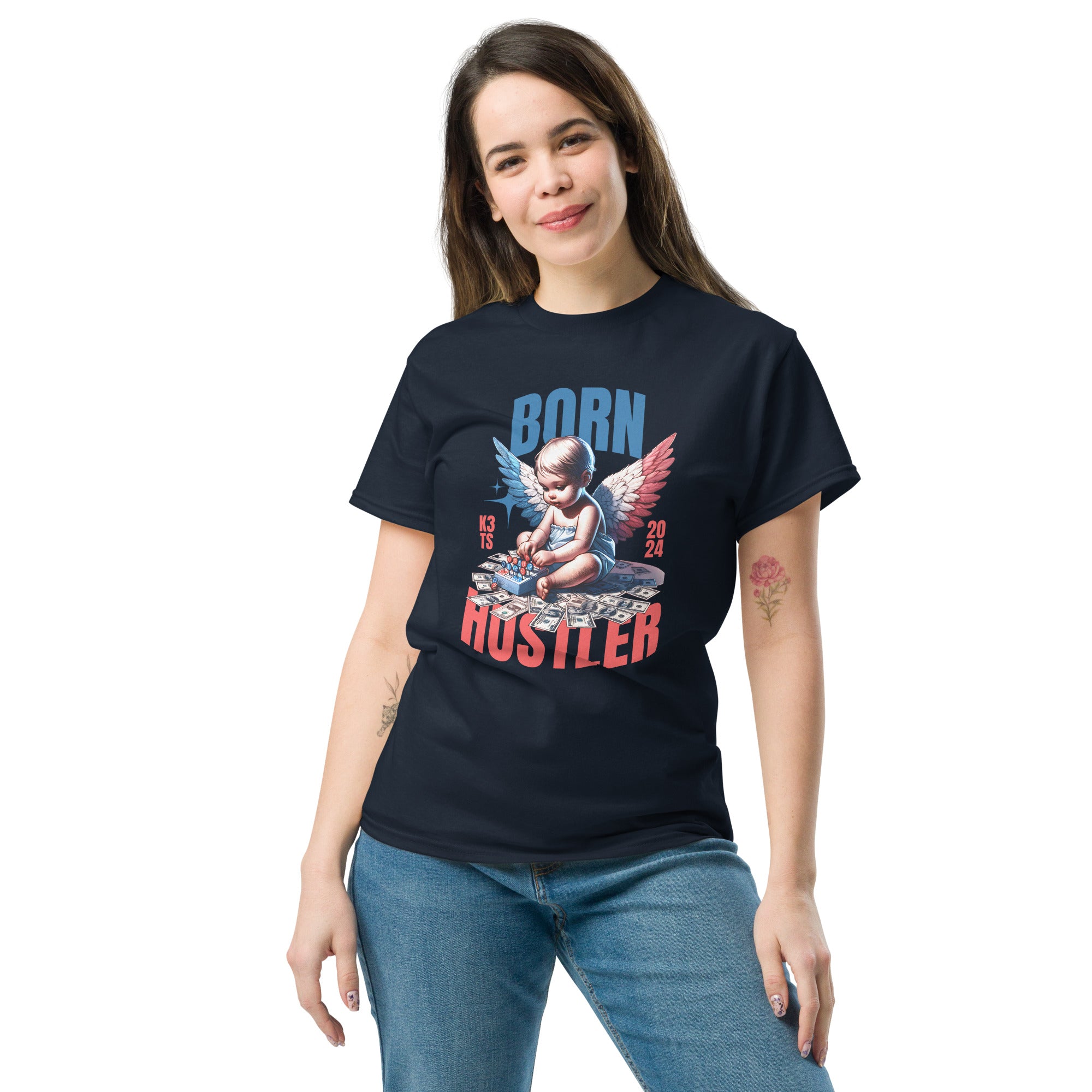 Born Hustler - Baby Money Unisex Classic Tee