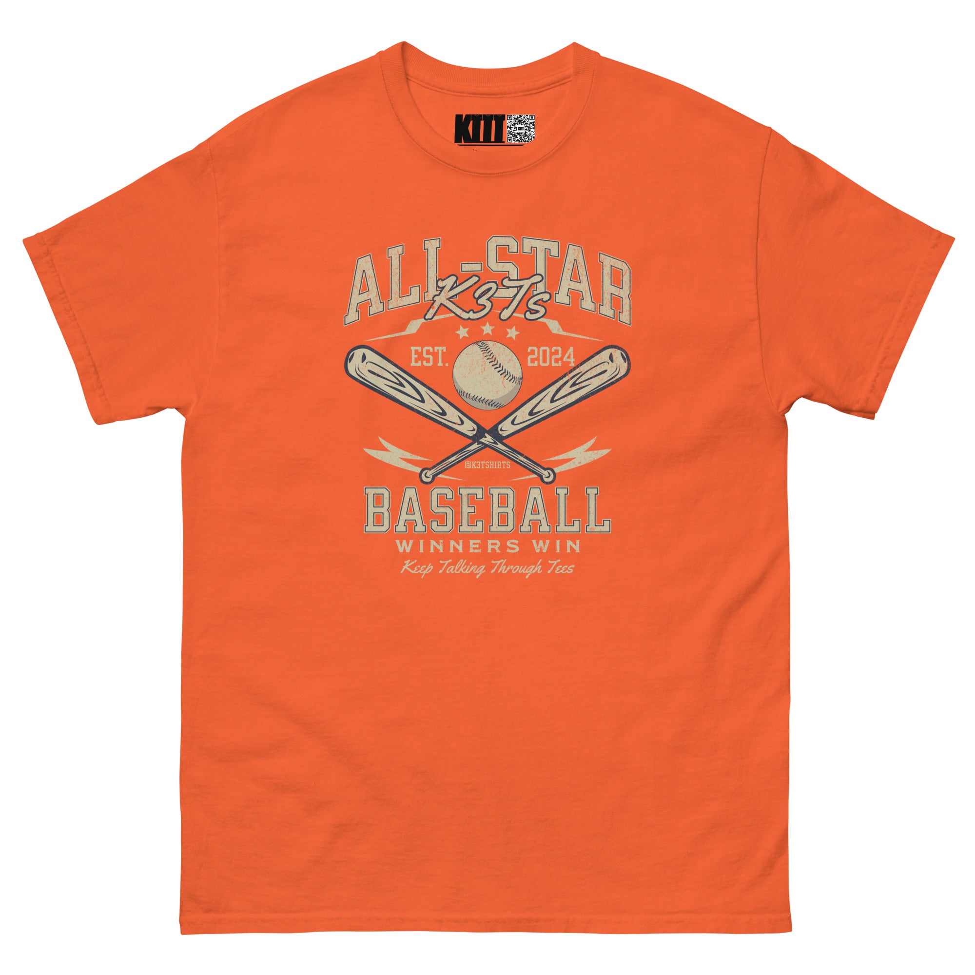 All Star Baseball - Winners Win - Unisex Classic Tee