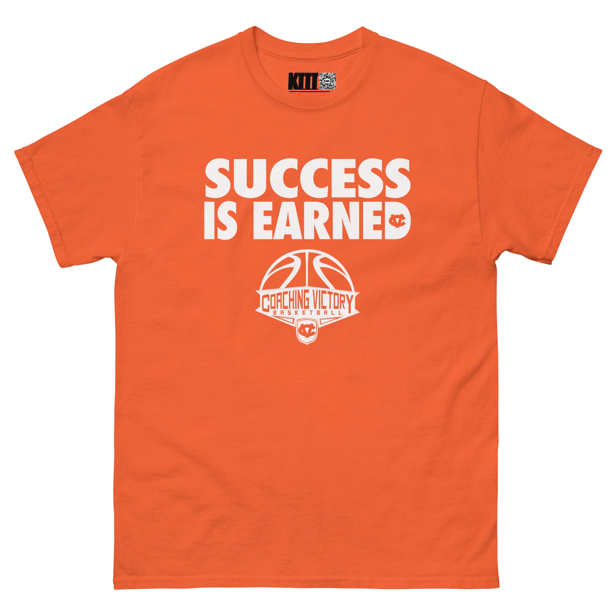 Coaching Victory Success Is Earned Unisex Classic Tee