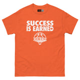 Coaching Victory Success Is Earned Unisex Classic Tee