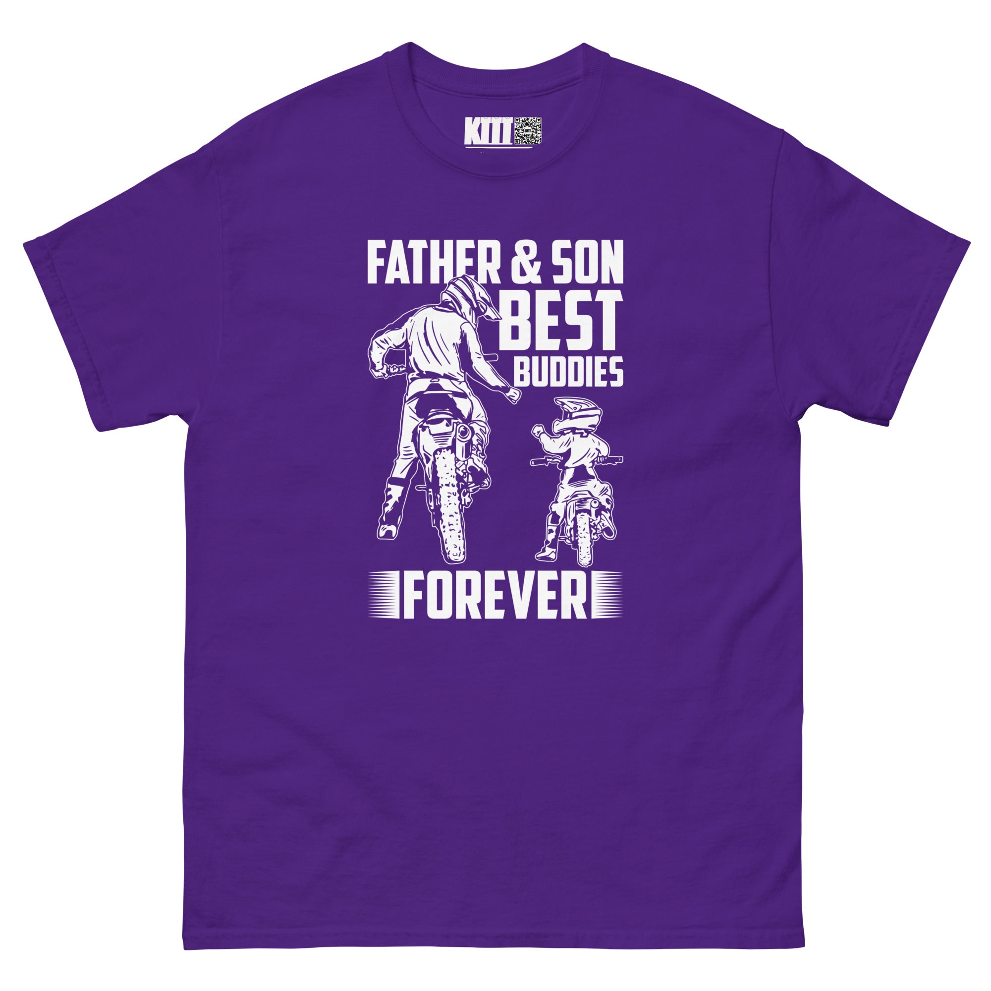 Father & Son - Best Buds Forever Dirt Bikes Unisex Classic Tee