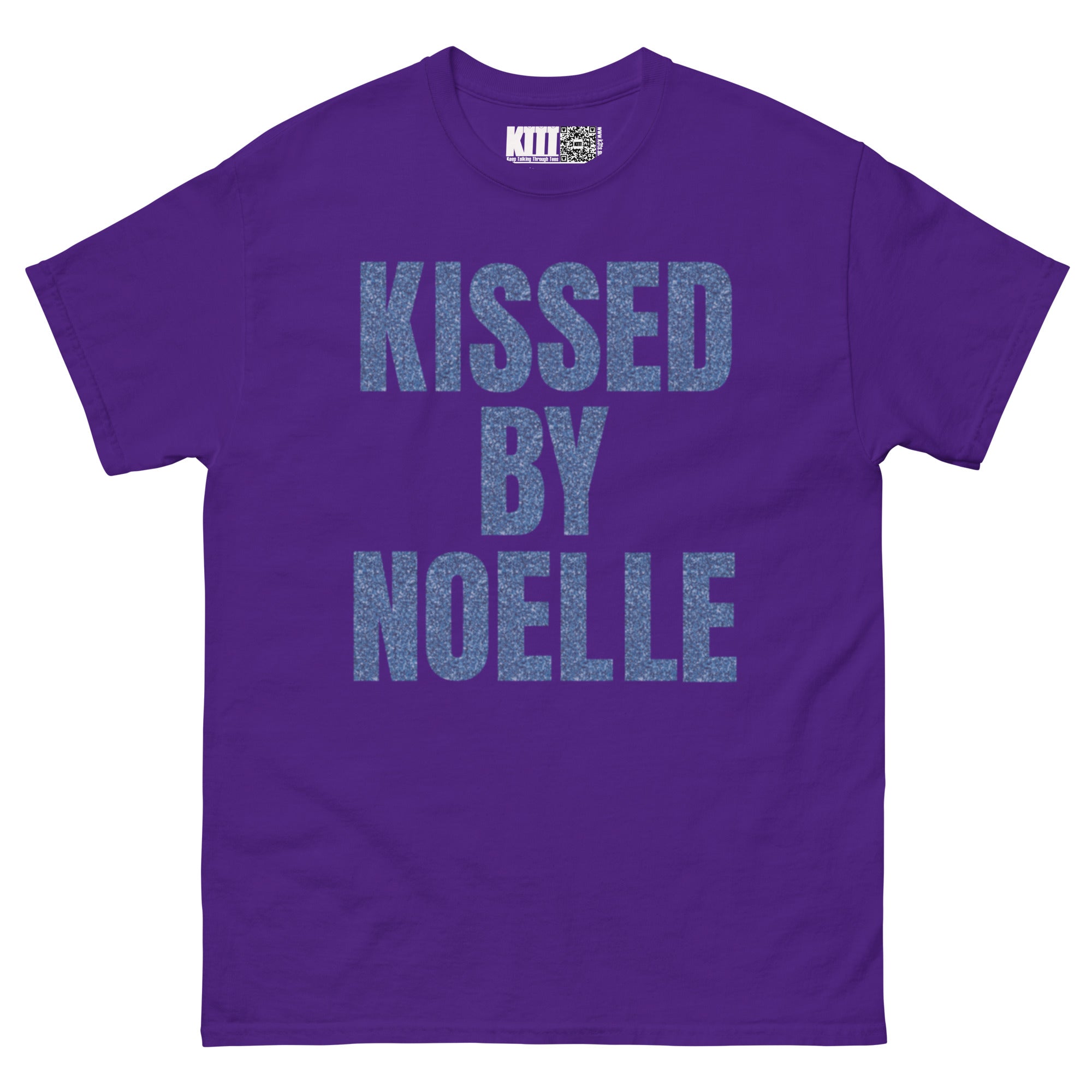 Kissed By Noelle Glitter Unisex Classic Tee