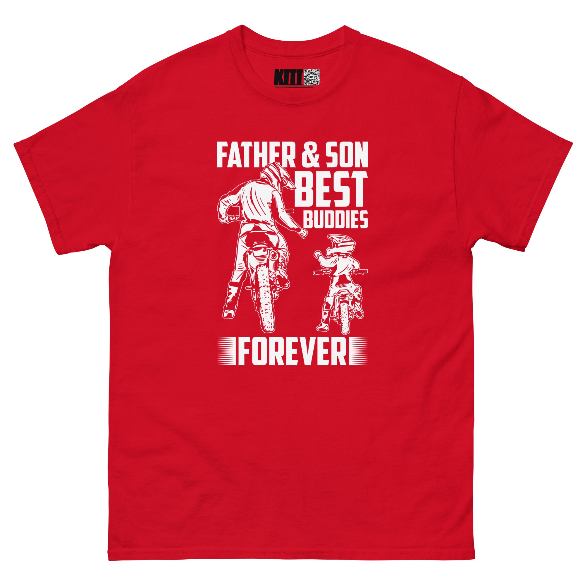 Father & Son - Best Buds Forever Dirt Bikes Unisex Classic Tee